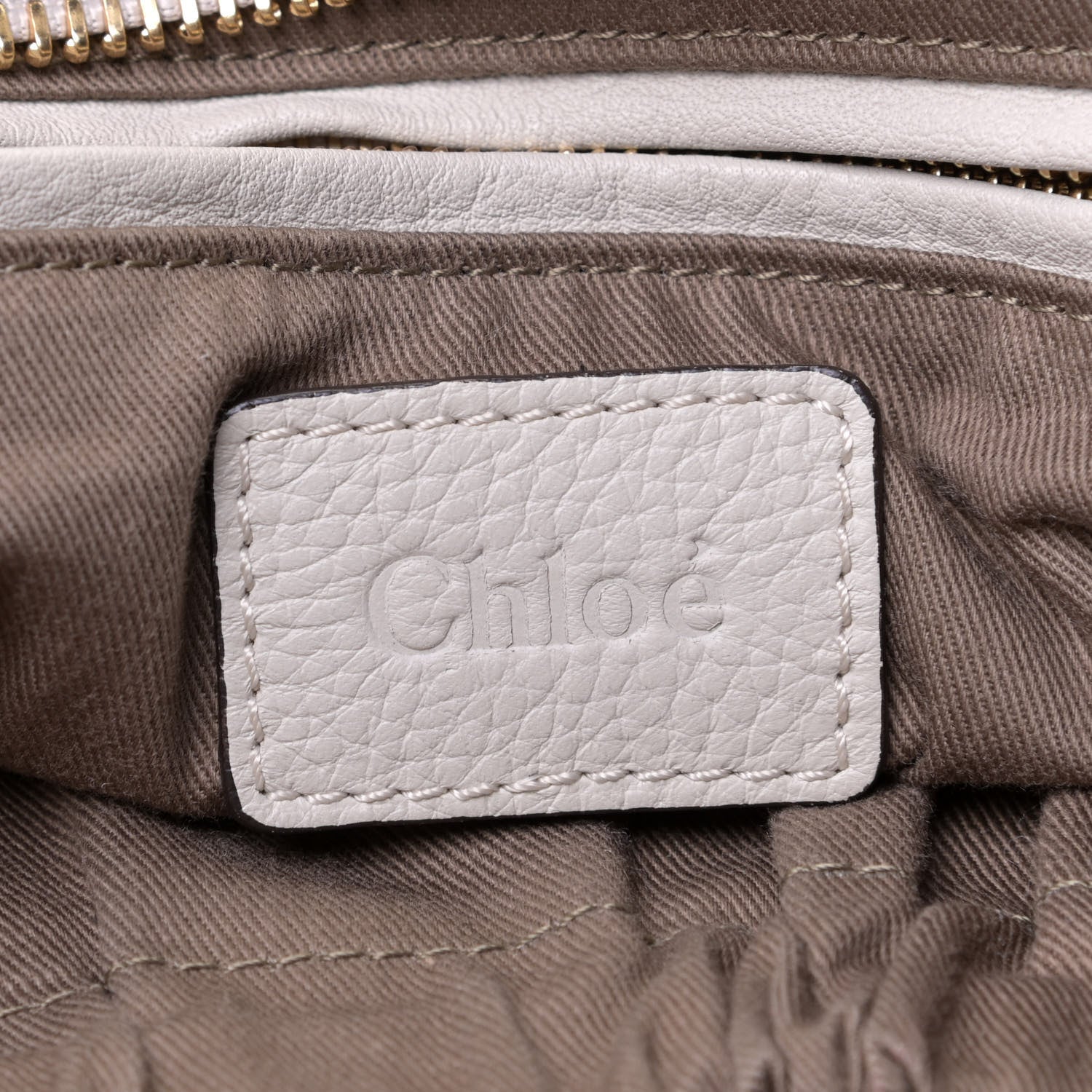 Chloe Calfskin Large Marcie Satchel Cashmere Grey 5 of 5