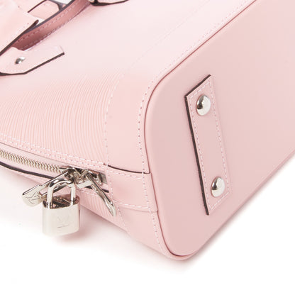 Louis Vuitton Epi Alma BB Rose Ballerine 6 of 7