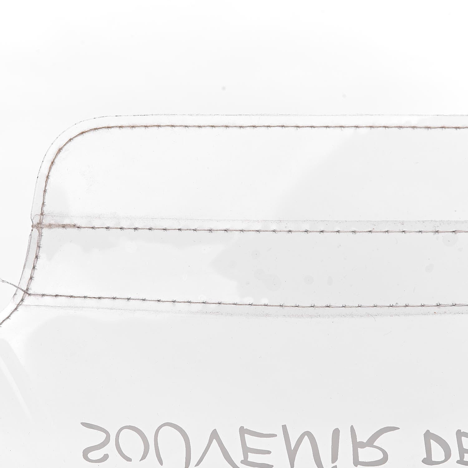 Hermes Vinyl Souvenir De L'Exposition Kelly Transparent 17 of 21