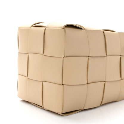 Bottega Veneta Nappa Maxi Intrecciato Cassette Bucket Bag Almond Almond 8 of 8