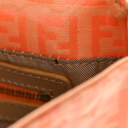 Fendi Vinyl Zucchino Baguette Orange 10 of 13