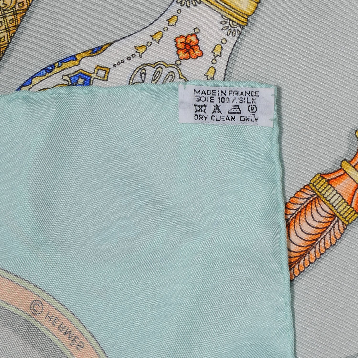 Hermes Silk Qu Importe Le Flacon Scarf 90 5 of 5