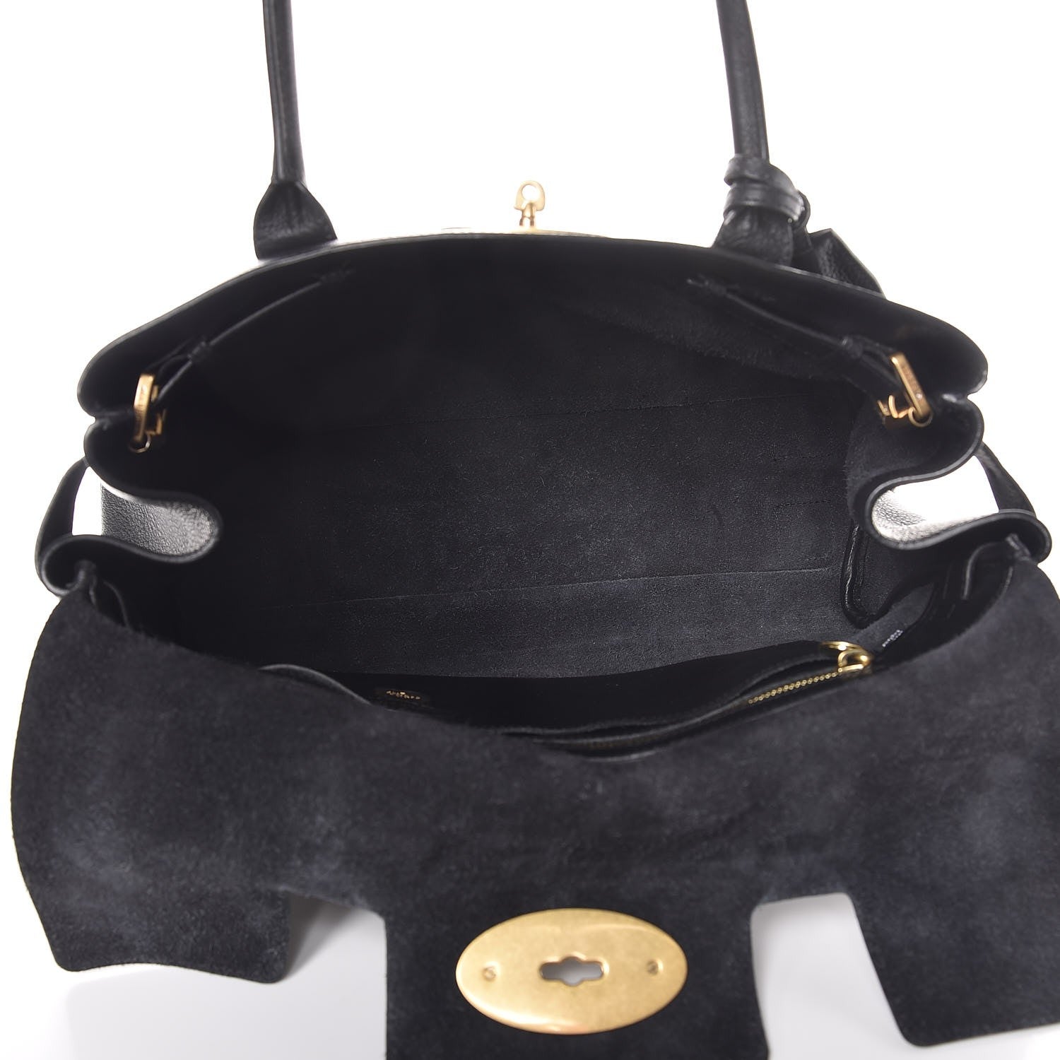 Mulberry Classic Grain Calfskin Bayswater Black 5 of 8