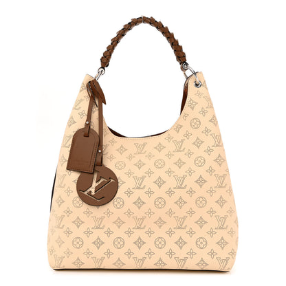 Louis Vuitton Mahina Carmel Hobo Creme 1 of 9