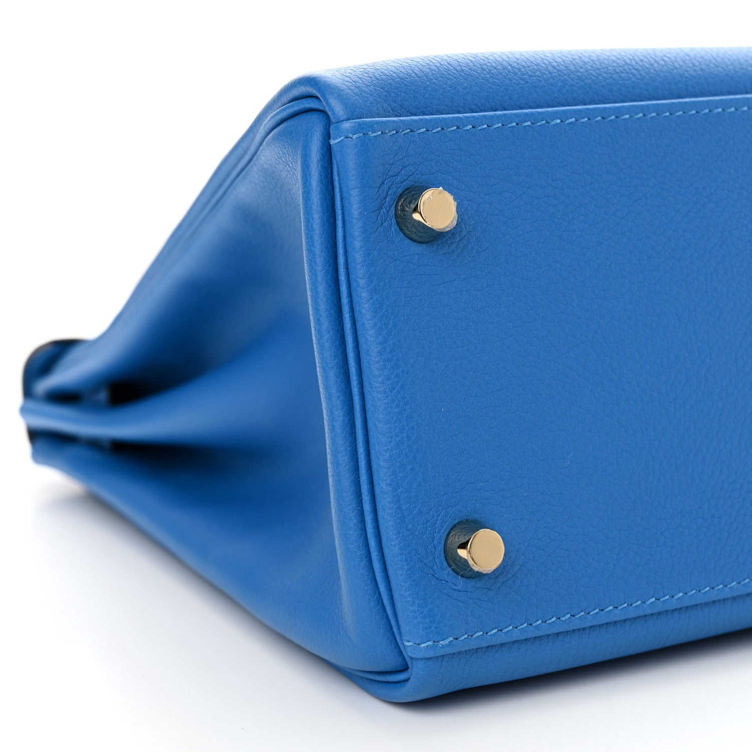 Hermes Evercolor Kelly Retourne 32 Bleu Hydra 9 of 11