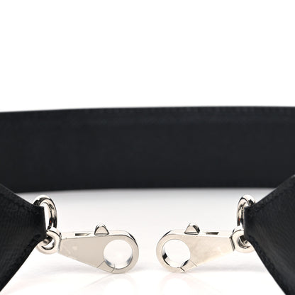 Hermes Epsom 30mm Hexagone Tressage Shoulder Strap Black Craie 4 of 5