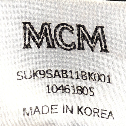 MCM Calfskin Backpack Black 6 of 18