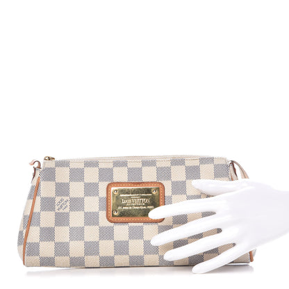Louis Vuitton Damier Azur Eva Clutch 2 of 11
