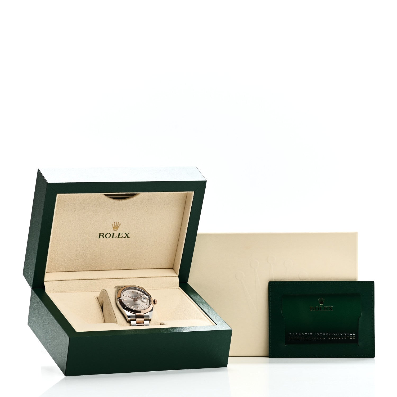 Rolex Stainless Steel 18K Everose Gold 41mm Oyster Perpetual Datejust Watch Sundust 126301 5 of 5