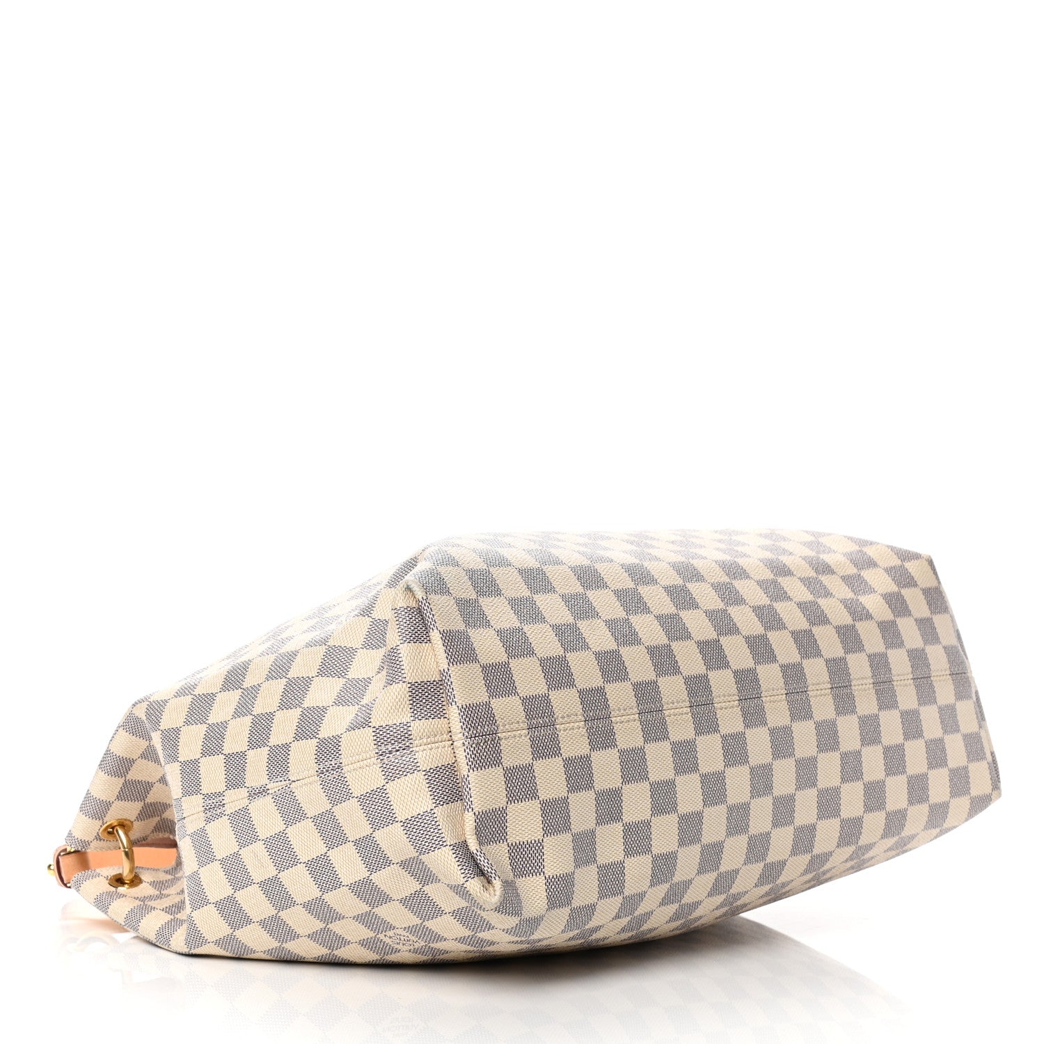 Louis Vuitton Damier Azur Graceful MM Rose Ballerine 3 of 6