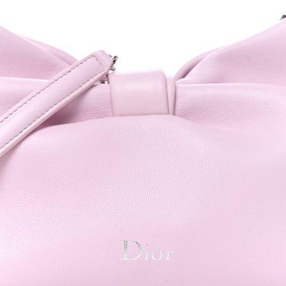 Christian Dior Lambskin Small Bow Bag Rose Songe 8 of 10