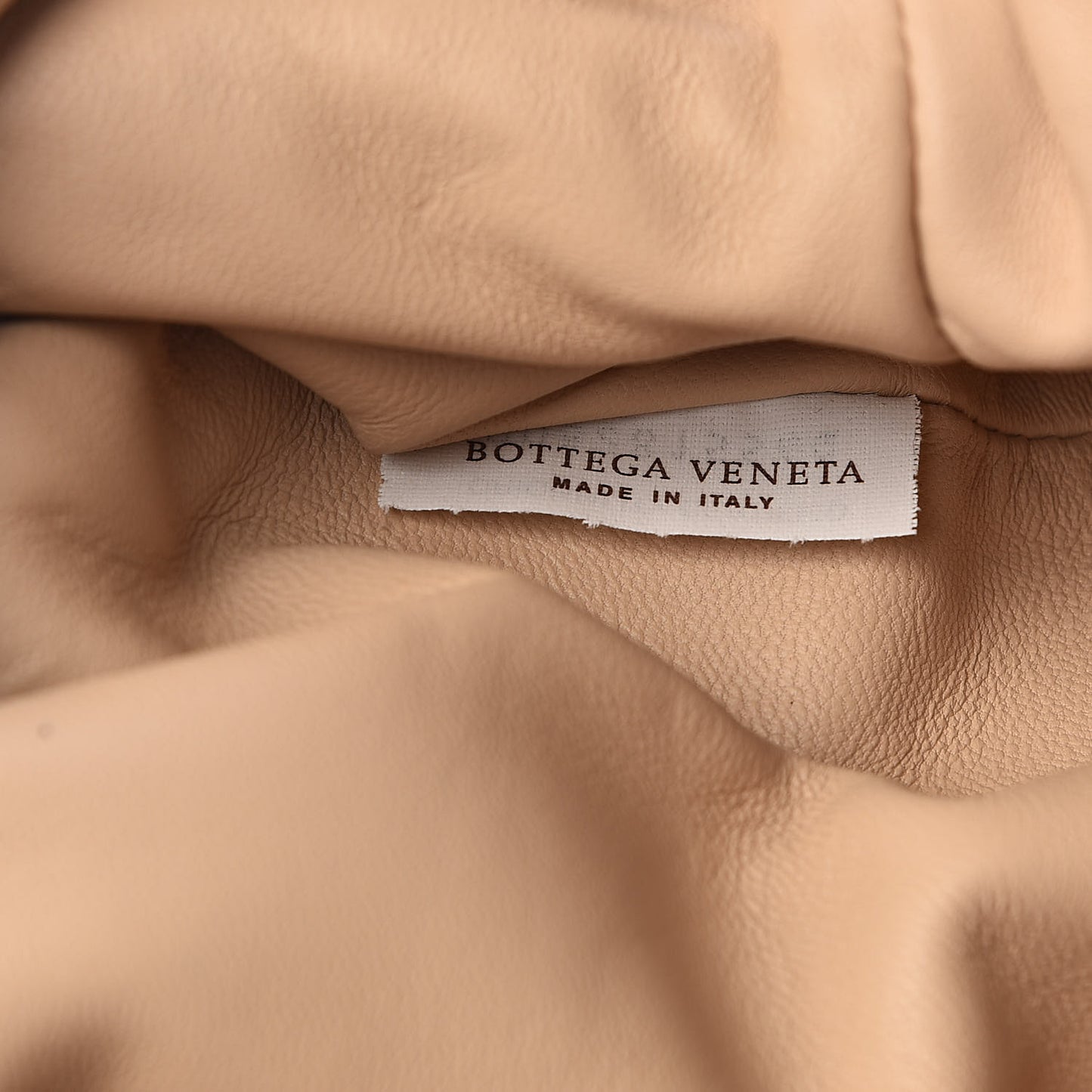 Nappa Intrecciato The Mini Pouch Almond