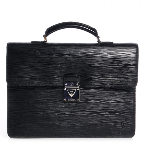 Epi Robusto 1 Compartment Briefcase Black