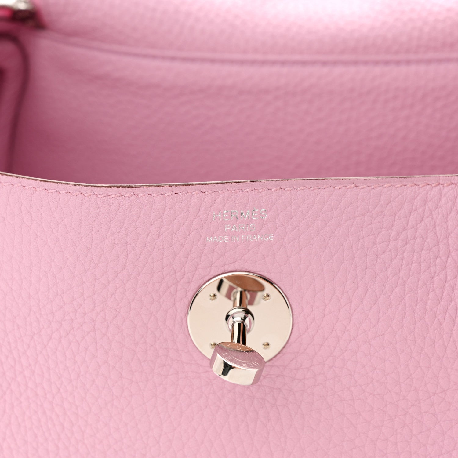 Hermes Taurillon Clemence Lindy 26 Mauve Sylvestre 6 of 11