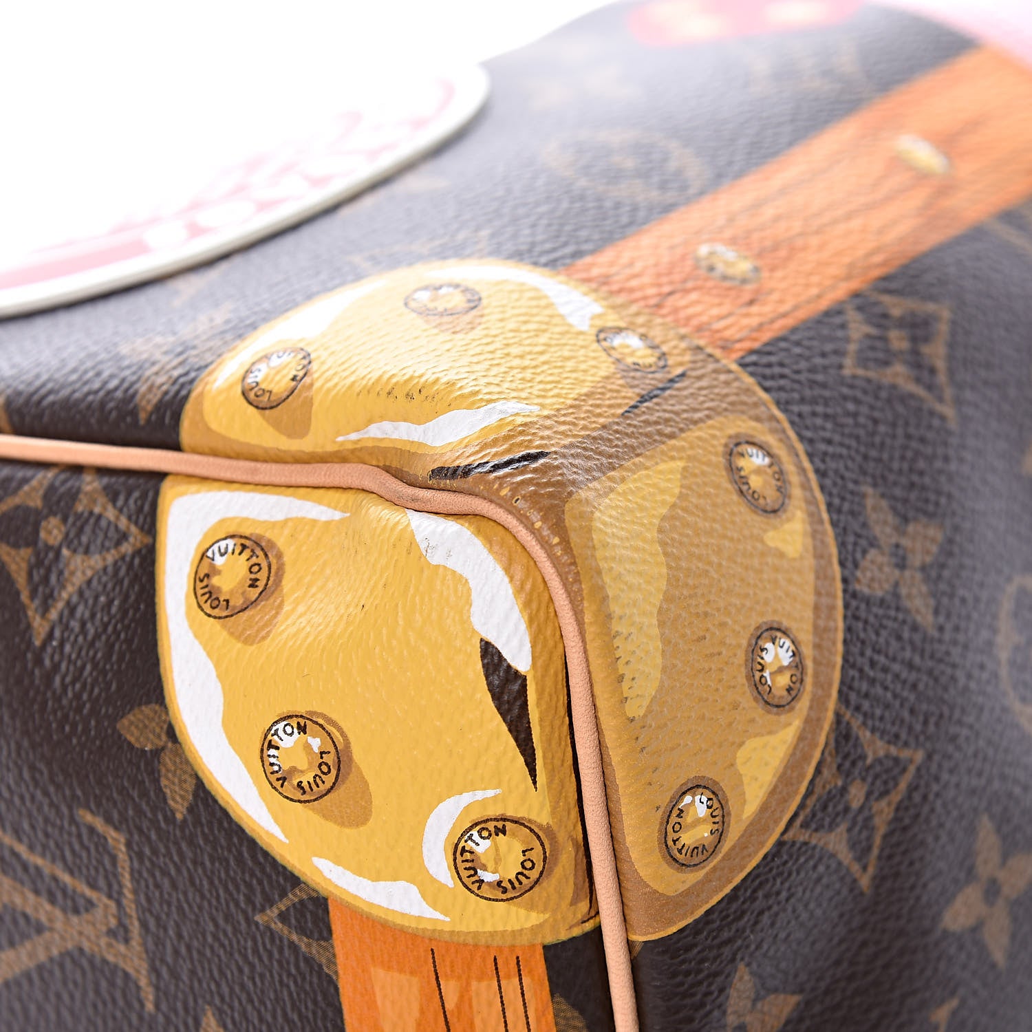 Louis Vuitton Monogram Summer Trunks Speedy Bandouliere 30 8 of 11