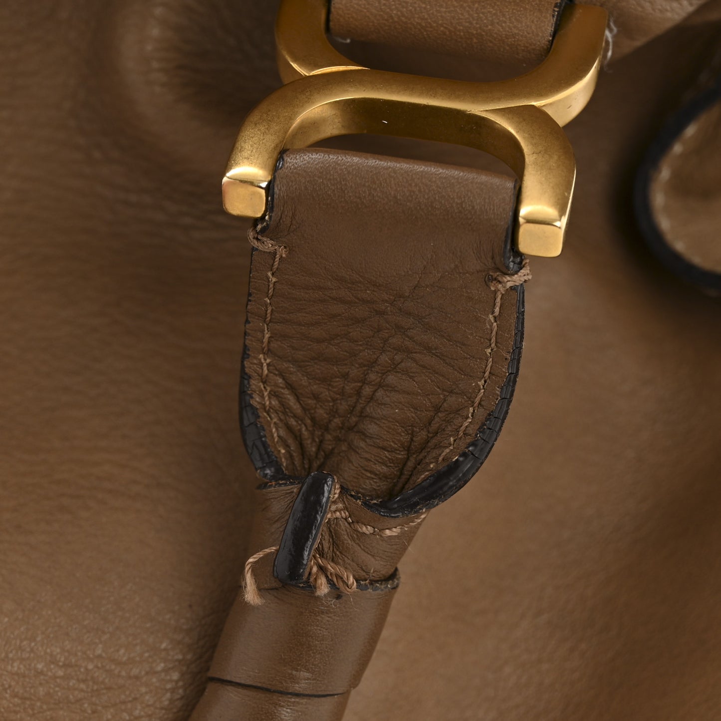 Calfskin Medium Marcie Satchel Nut