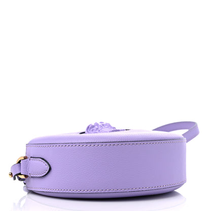 Versace Calfskin La Medusa Round Camera Bag Lilac 4 of 8