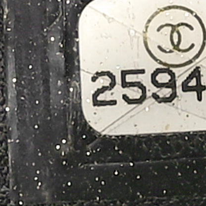 Chanel Sequin Shiny Aged Calfskin Sparkling City Waist Bag Fanny Pack Black Silver 7 of 11