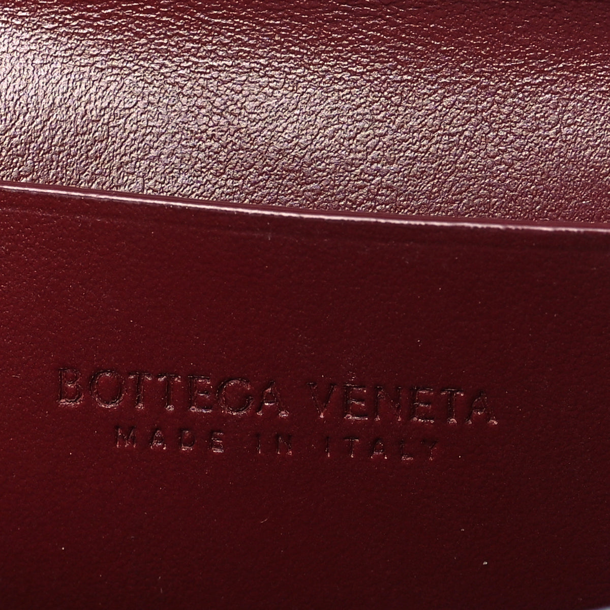 Bottega Veneta Nappa Intrecciato Small Check Bi-Fold Zip Wallet Ice Cherry 6 of 7