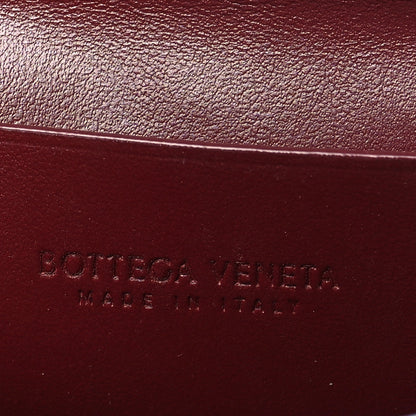 Bottega Veneta Nappa Intrecciato Small Check Bi-Fold Zip Wallet Ice Cherry 6 of 7
