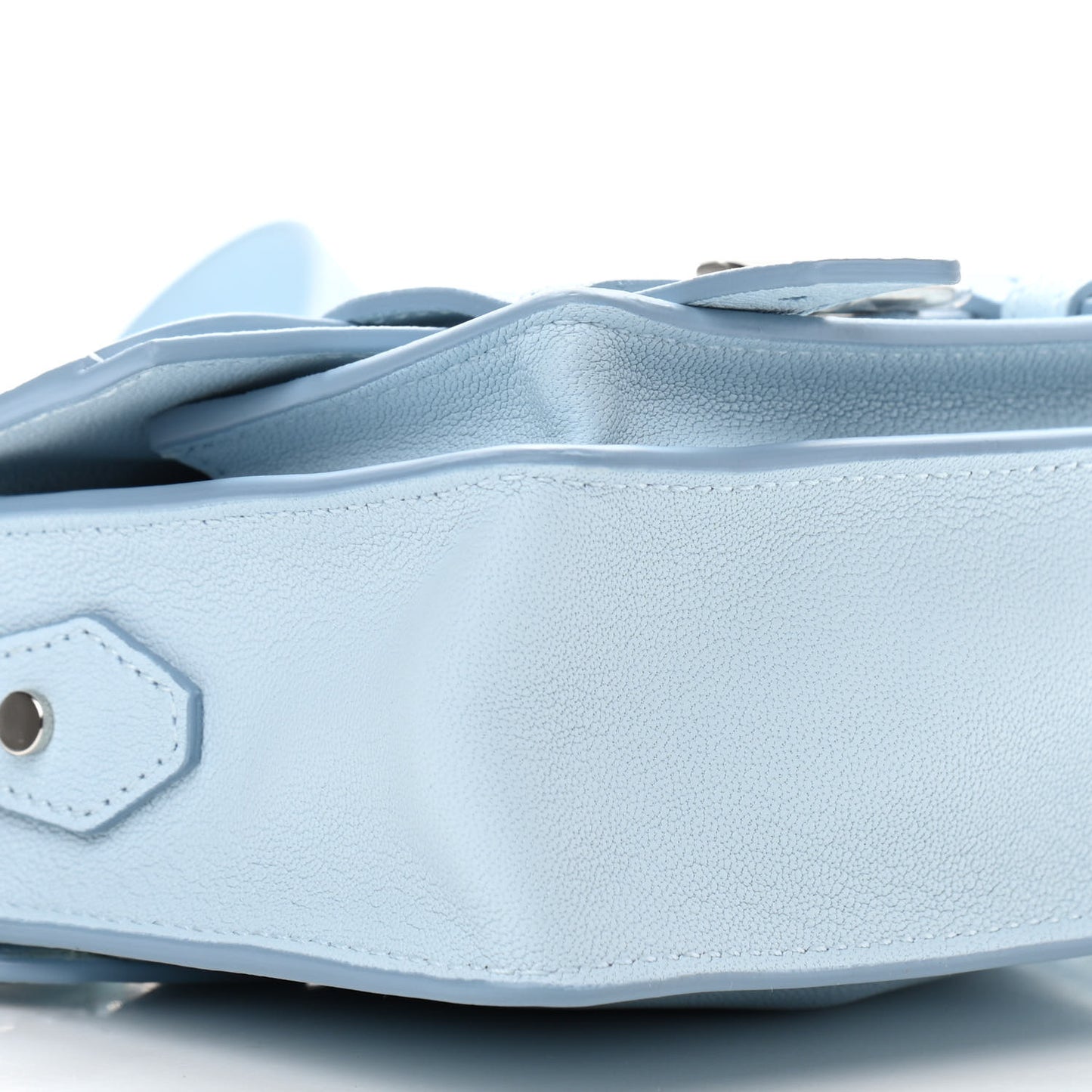 Lambskin Micro PS1 Satchel Baby Blue