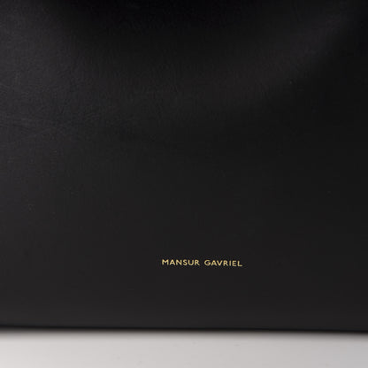 Mansur Gavriel Calfskin Lady Bag Black Flamma 10 of 11