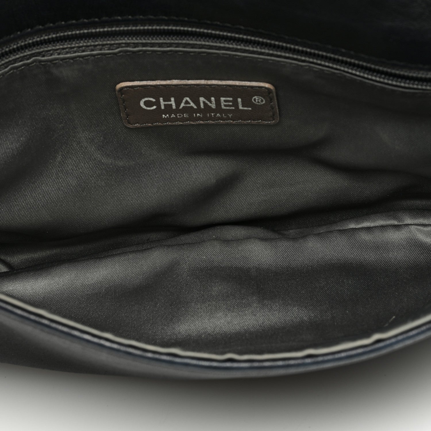 Chanel Lambskin Rock And Cabaret Chain Fringe Flap Black 5 of 11