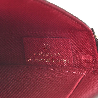 Louis Vuitton Monogram Pochette Felicie Chain Wallet Fuchsia 10 of 12