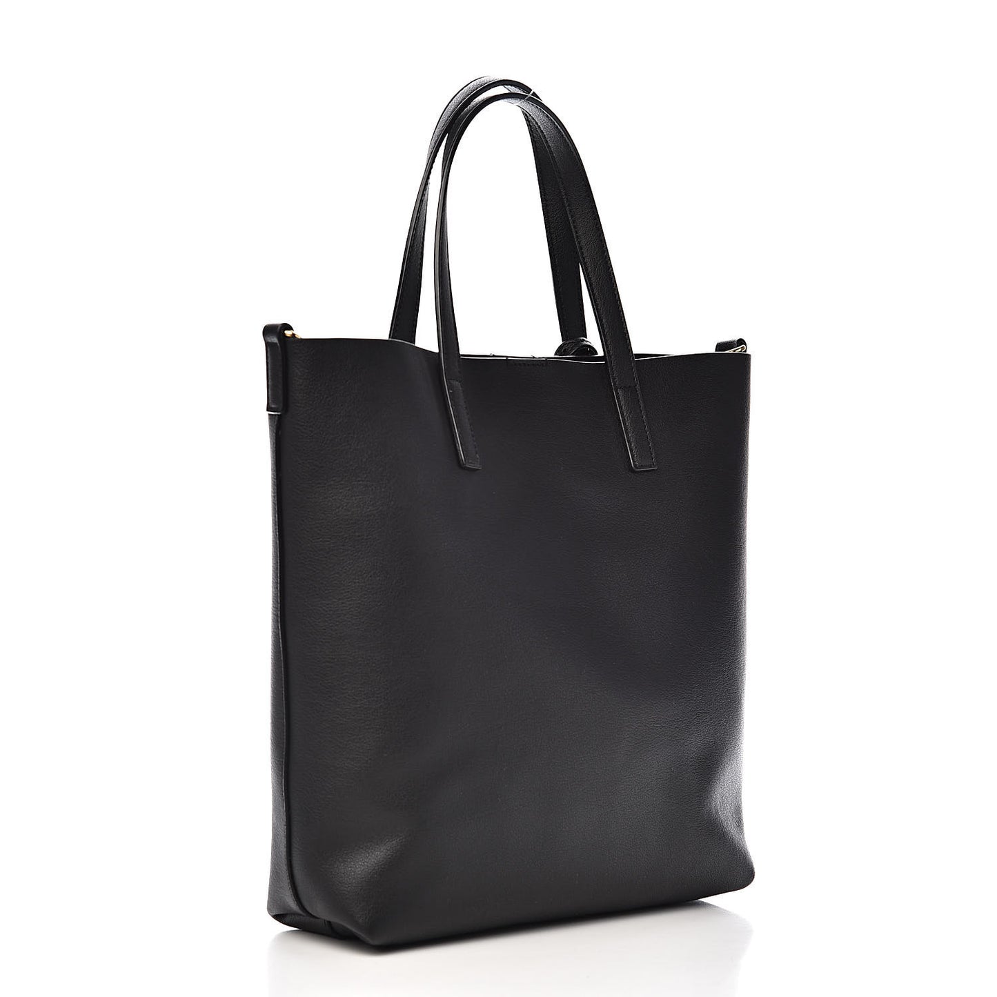 Calfskin Toy Shopping Tote Black