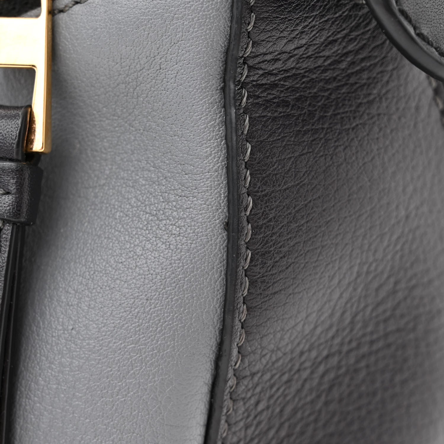 Loewe Calfskin Small Puzzle Bag Grey Multitone 10 of 10