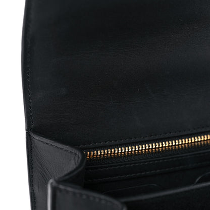 Alexander McQueen Calfskin Knuckle Crossbody Black 13 of 20