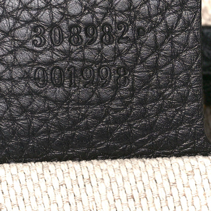 Gucci Pebbled Calfskin Medium Soho Chain Shoulder Bag Black 7 of 11