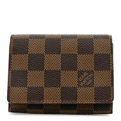 Louis Vuitton Damier Ebene Business Card Holder 1 of 6