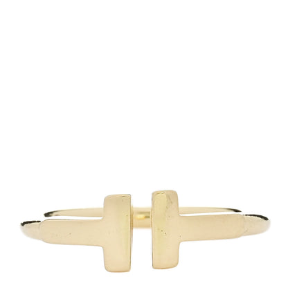 Tiffany 18K Yellow Gold T Wire Ring 47 4 1 of 4