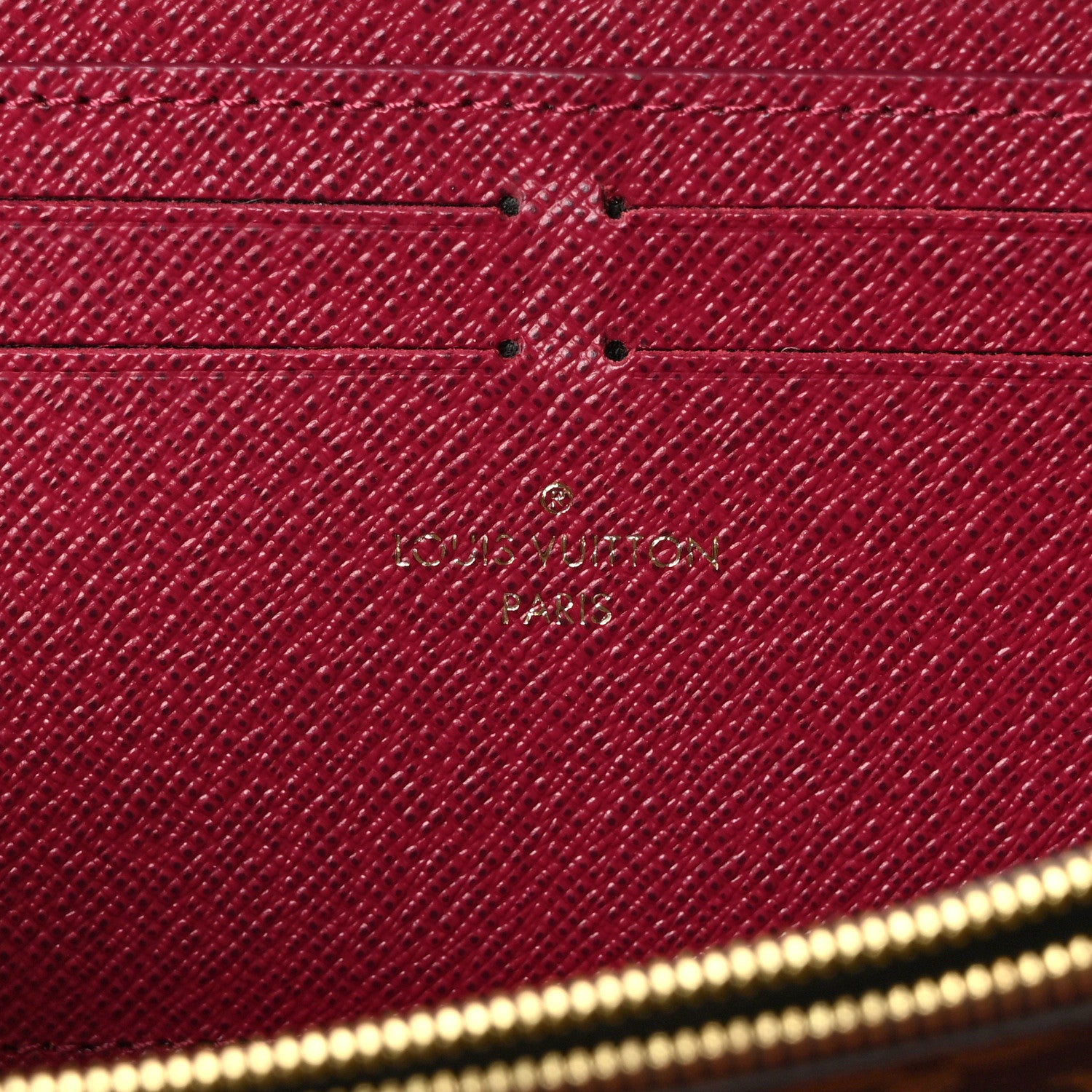 Louis Vuitton Monogram Clemence Wallet Fuchsia 6 of 9