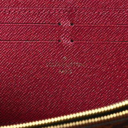 Louis Vuitton Monogram Clemence Wallet Fuchsia 6 of 9
