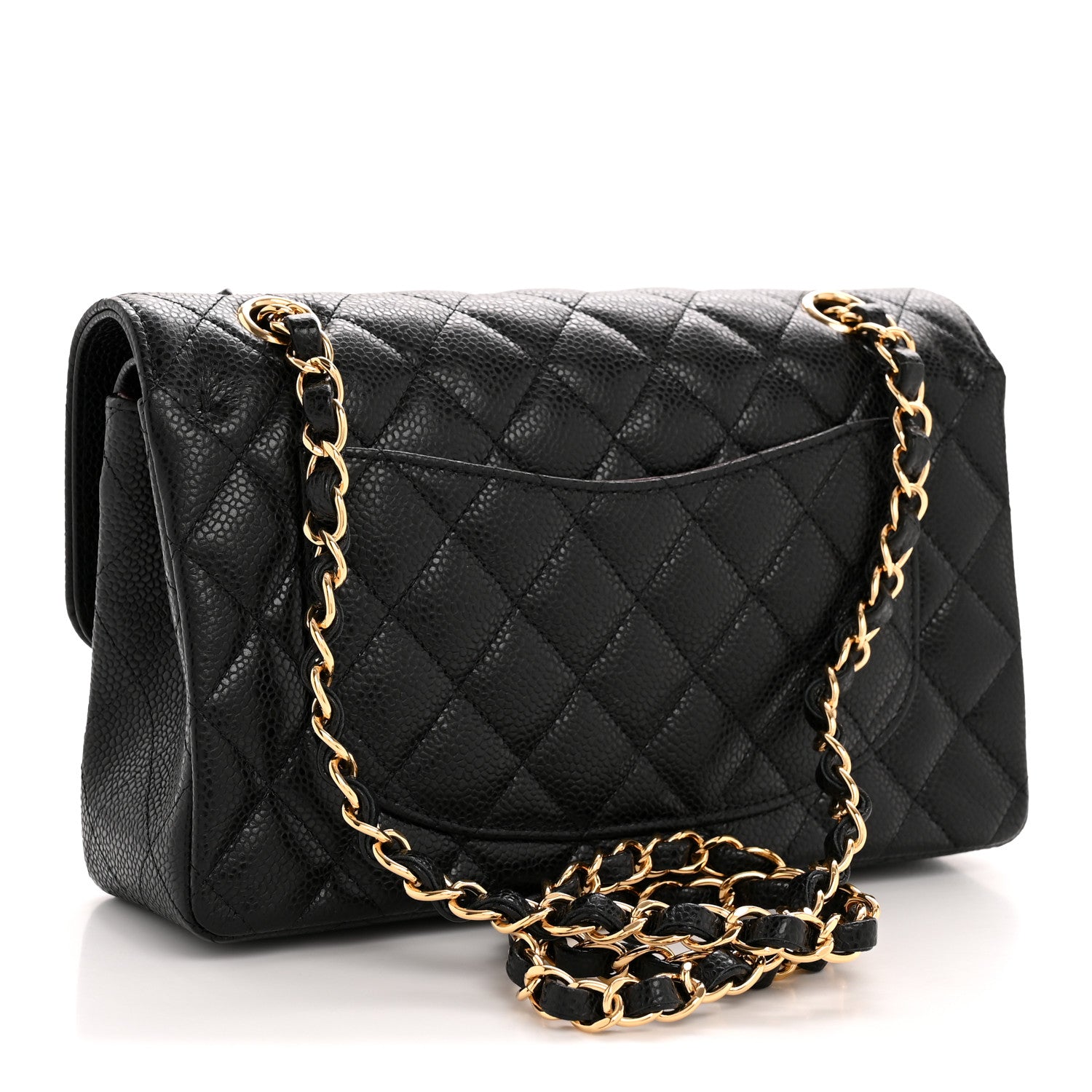 Chanel Caviar Quilted Small Double Flap Black 3 of 10