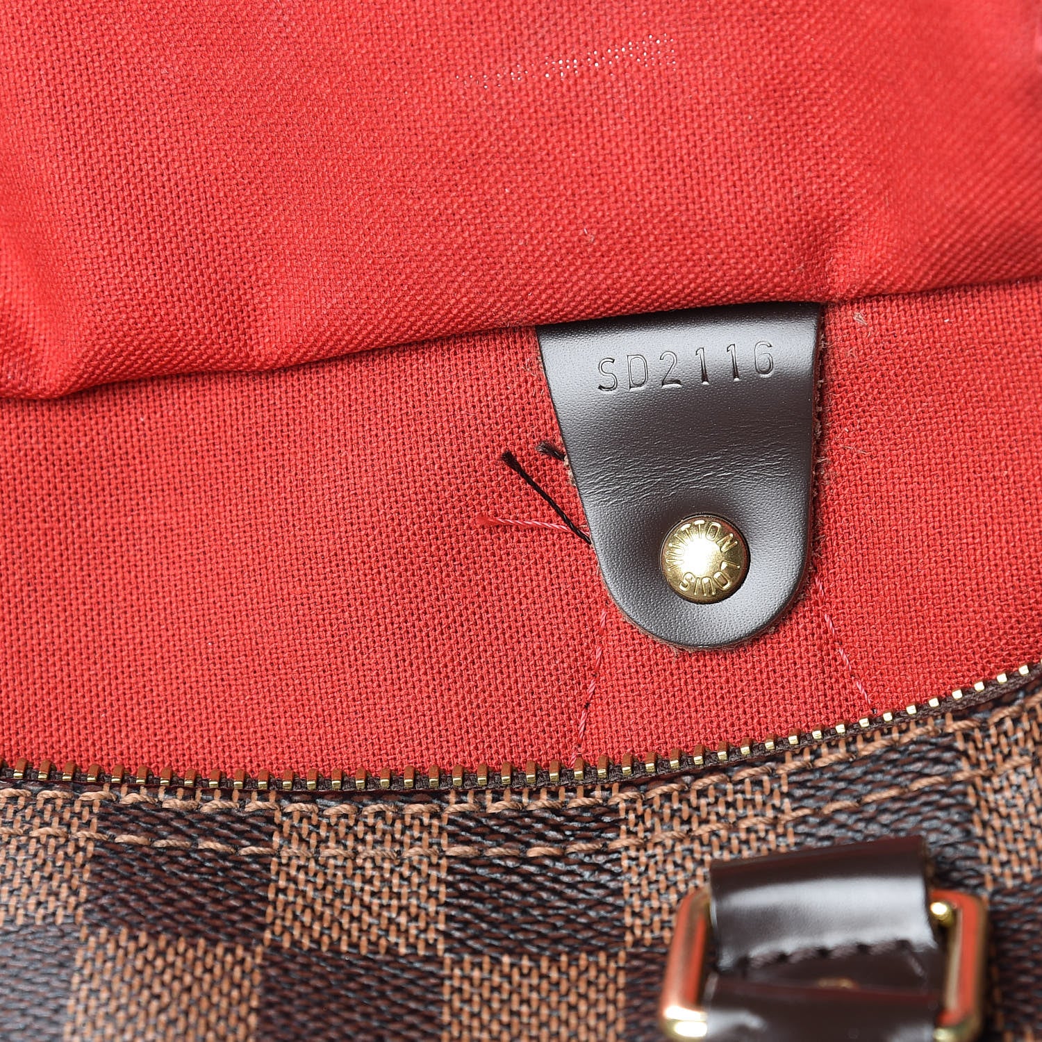 Louis Vuitton Damier Ebene Speedy 30 13 of 17