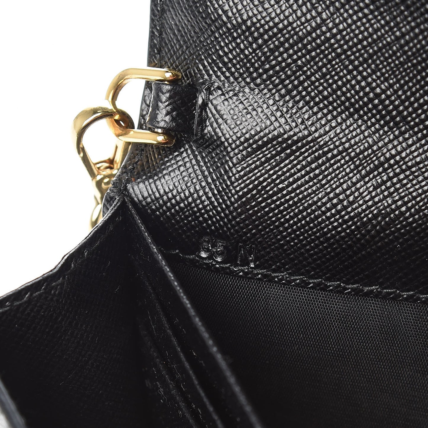 Saffiano Cahier Mini Bag Black