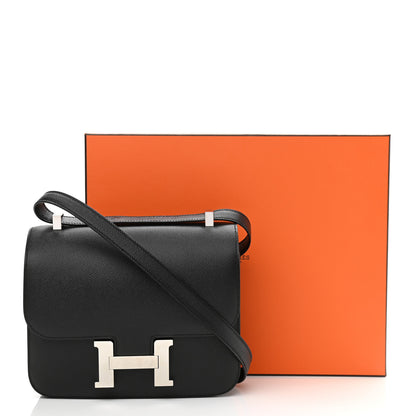 Hermes Epsom Constance 24 Black 11 of 11