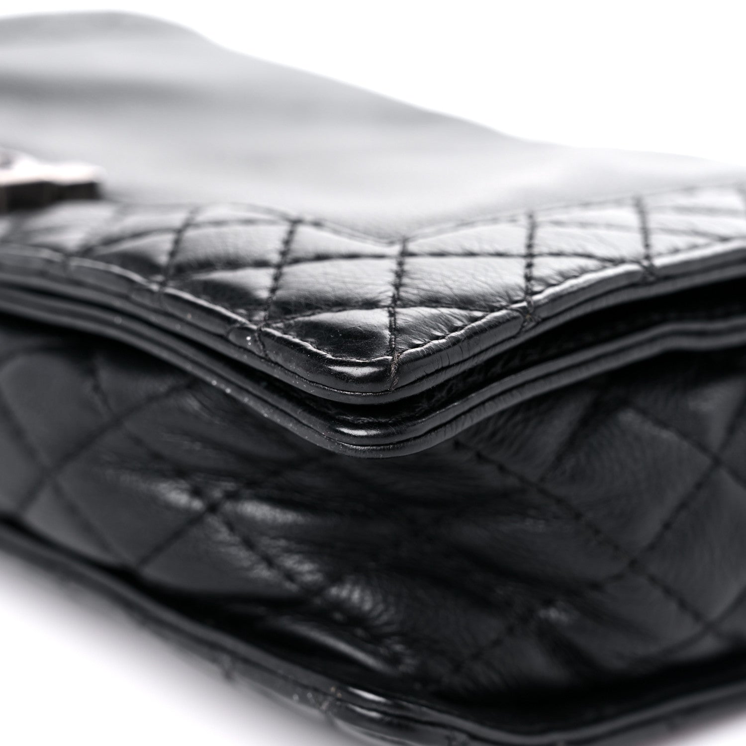 Chanel Calfskin New Medium Boy Reverso Flap Black 8 of 15