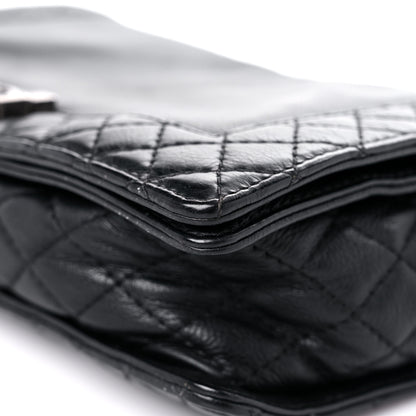Chanel Calfskin New Medium Boy Reverso Flap Black 8 of 15