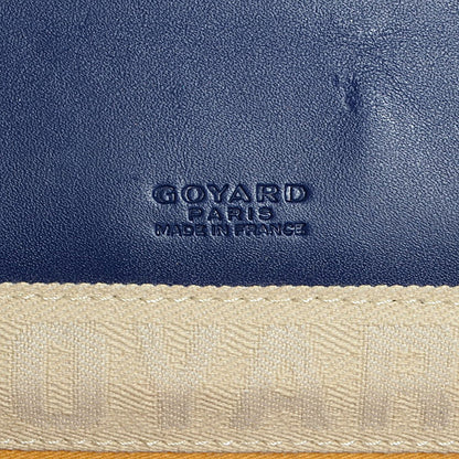 Goyard Goyardine Monte Carlo Bois Clutch Blue 7 of 8