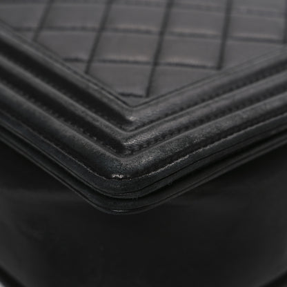 Chanel Lambskin Quilted New Medium Boy Flap Black 13 of 13