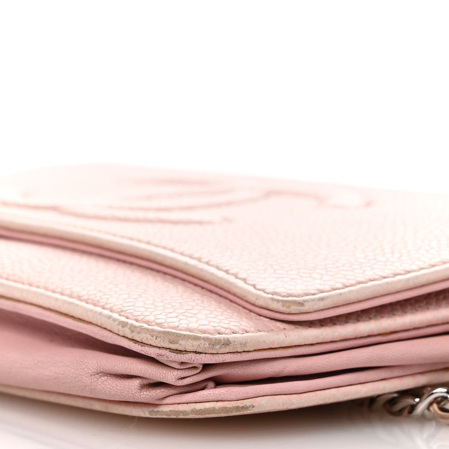 Caviar Timeless CC Wallet on Chain WOC Pink