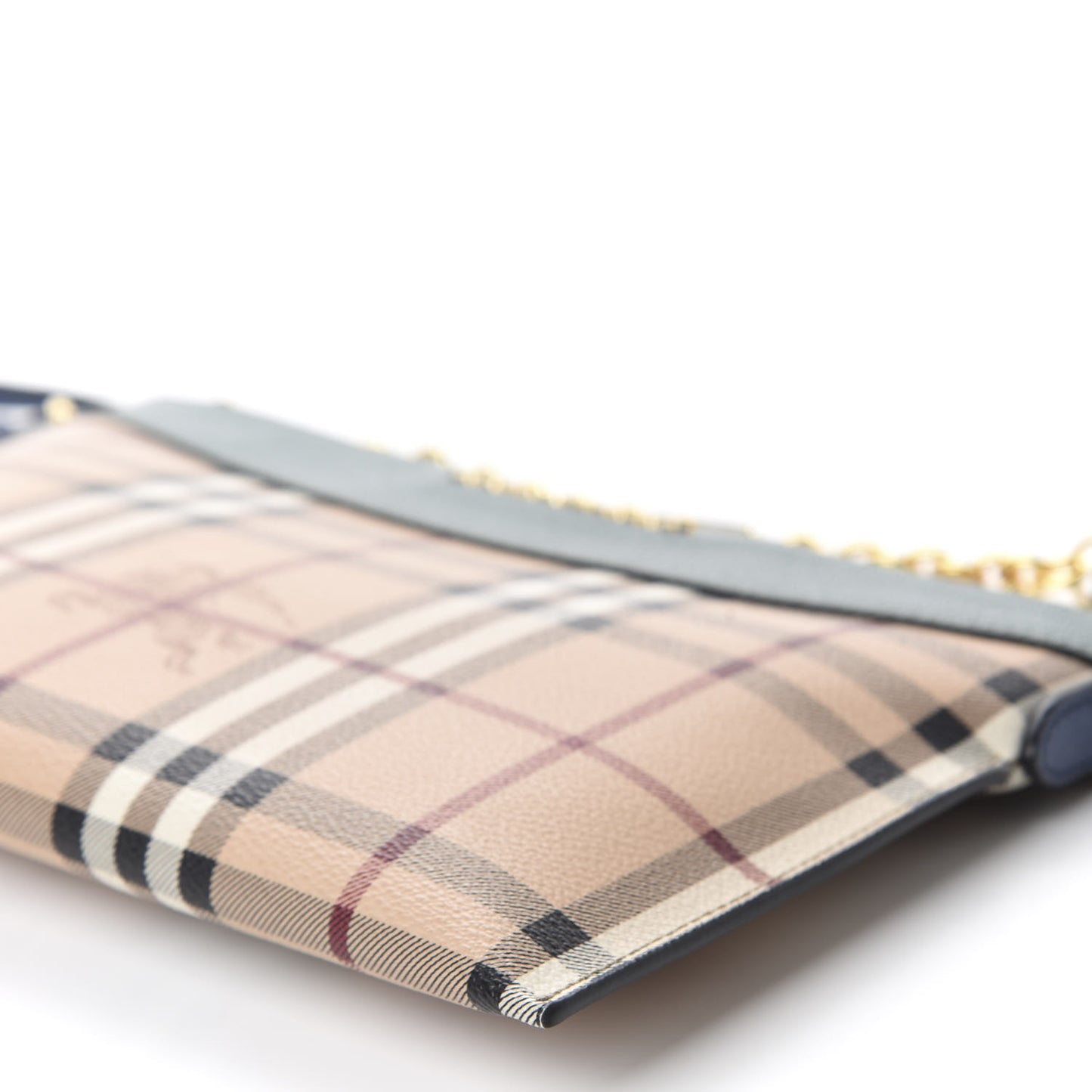 Haymarket Check Derby Peyton Crossbody Clutch Bag Eucalyptus Green
