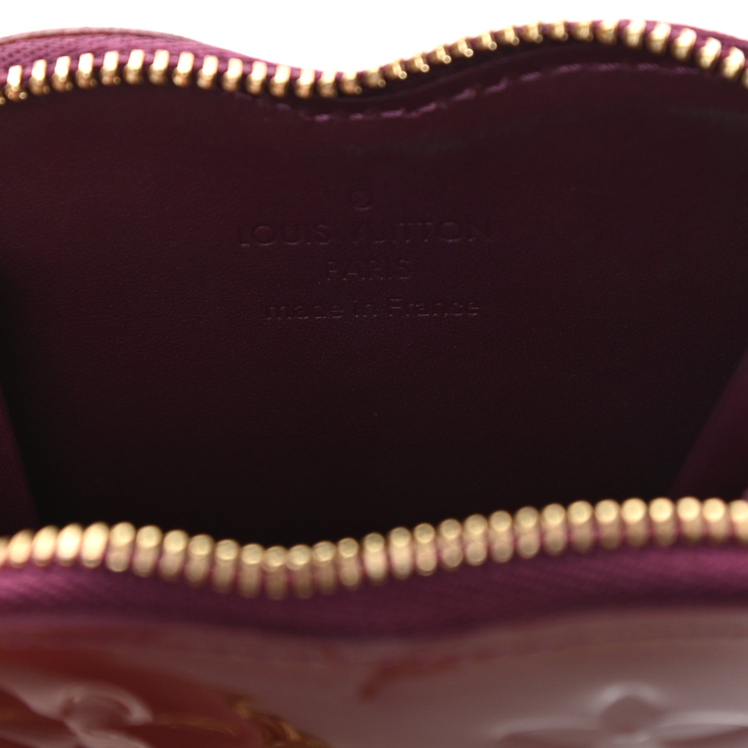 Louis Vuitton Vernis Heart Coin Purse Violet 6 of 9