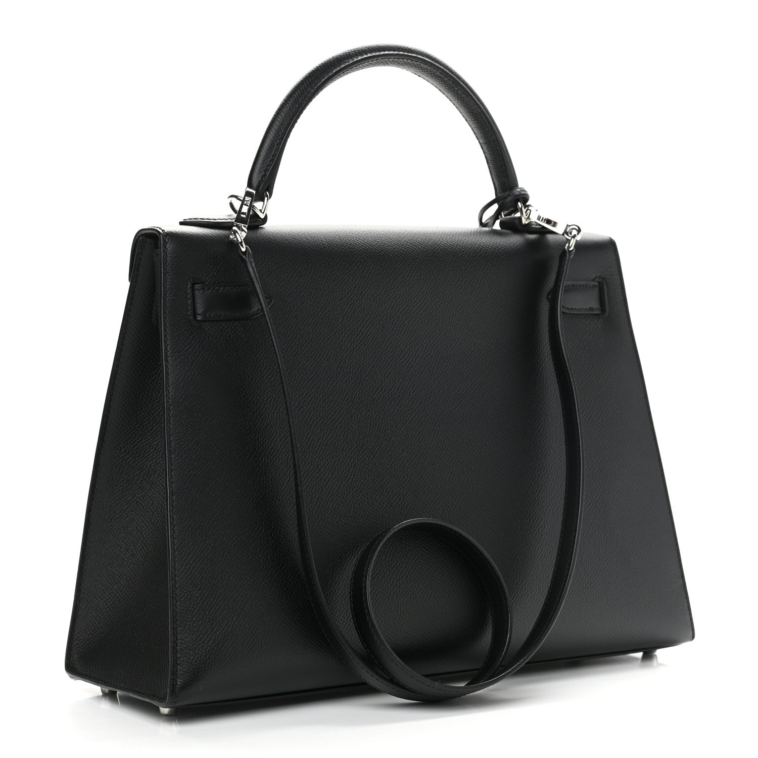 Hermes Epsom Kelly Sellier 32 Black 3 of 11