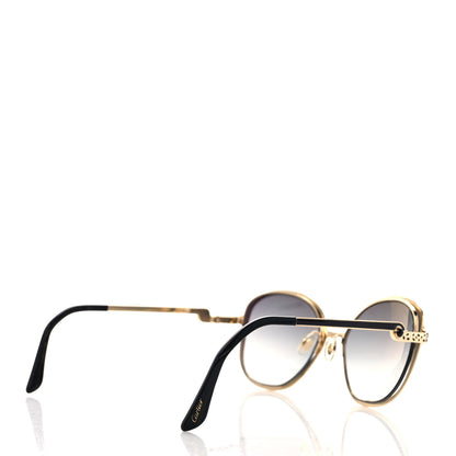 Cartier Panthere De Cartier Sunglasses Gold Black 4 of 8
