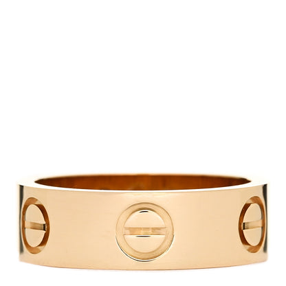 Cartier 18K Yellow Gold 5.5mm LOVE Ring 48 4.5 1 of 5